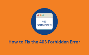 forbidden error