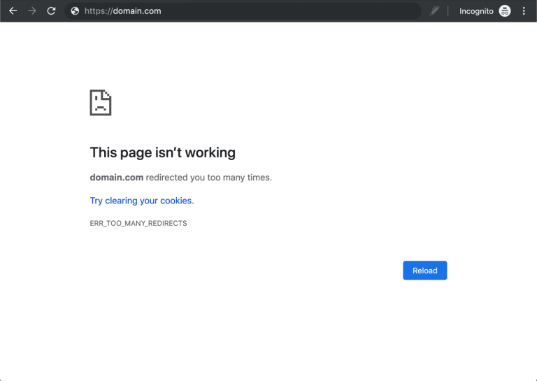 ERR_TOO_MANY_REDIRECTS-error-in-chrome
