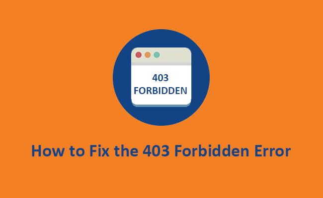 resolve-403-forbidden-error