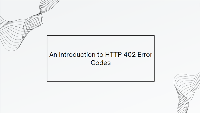 http 402 error codes