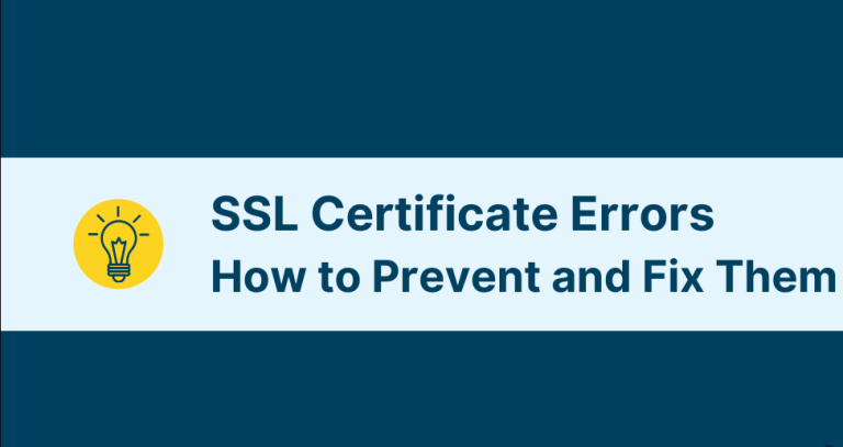 ssl certificate errors