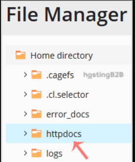 httpdocs directory